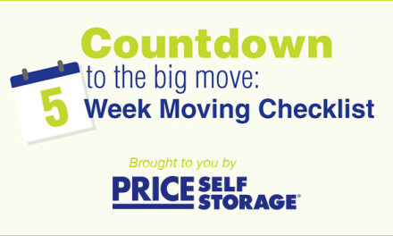 INFOGRAPHIC:  5 Week Moving Checklist